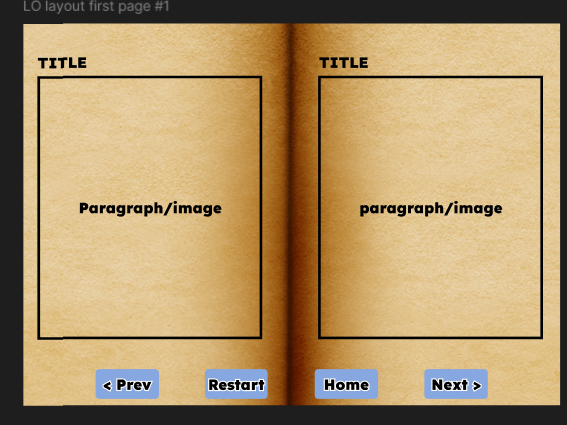 First instance of my portfolio website